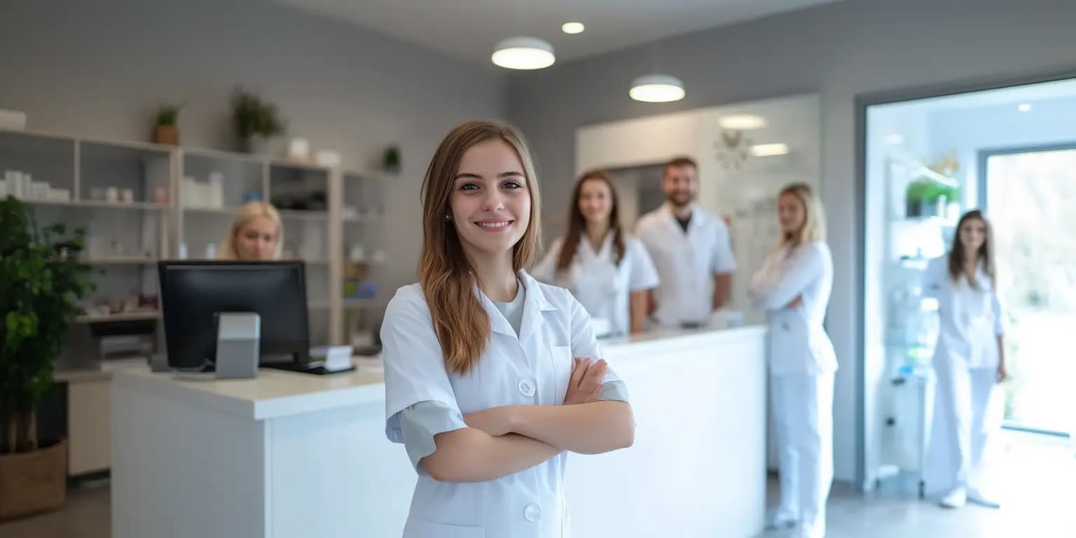 Team der Praxis für Endokrinologie, Diabetologie, Ernährungsmedizin und Präventivmedizin im Ruhrgebiet und Hochsauerlandkreis